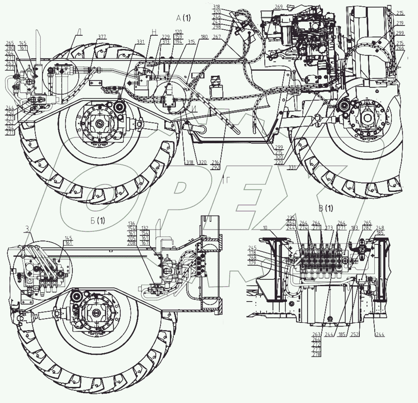  Компоновка оборудования