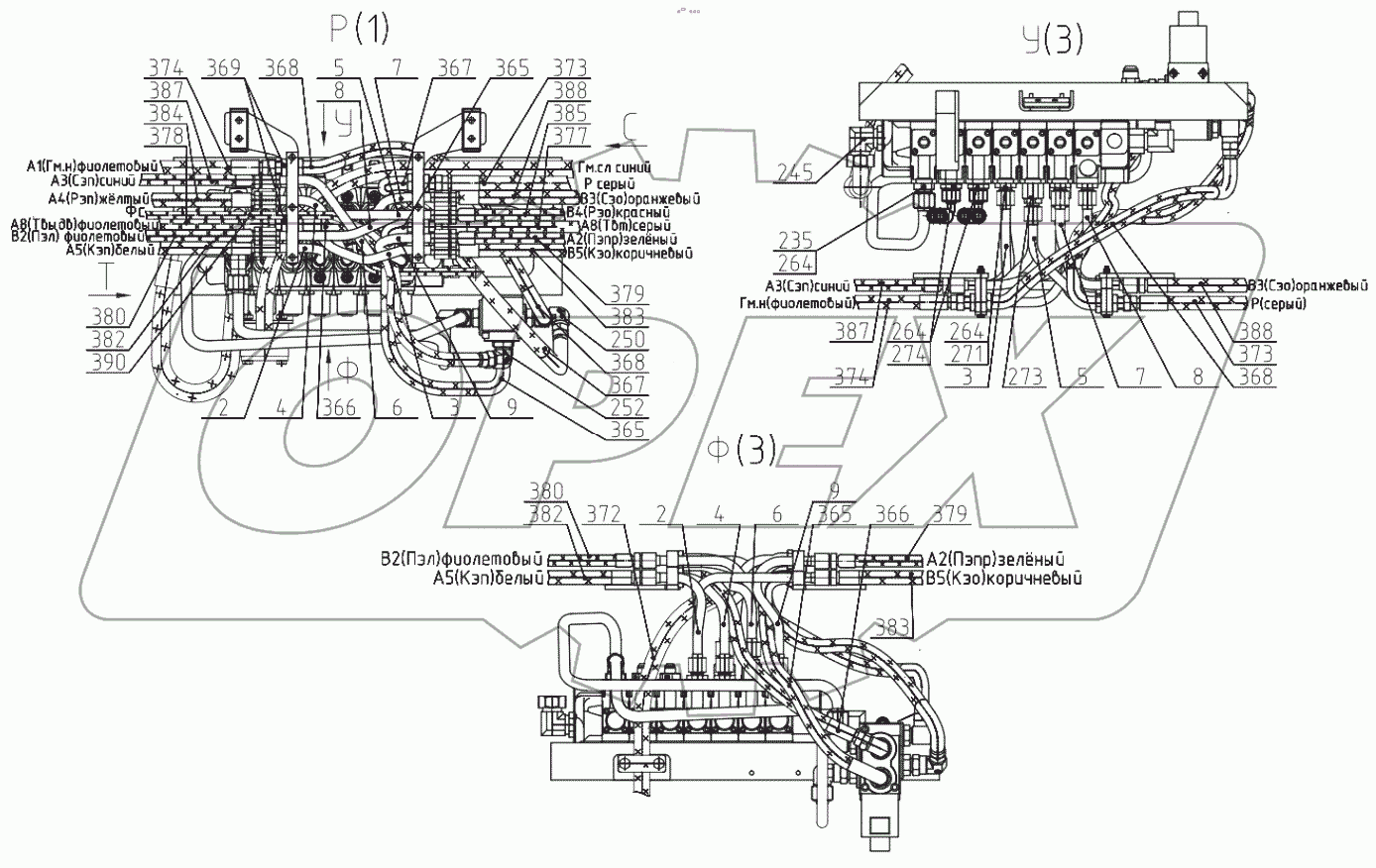  Компоновка оборудования