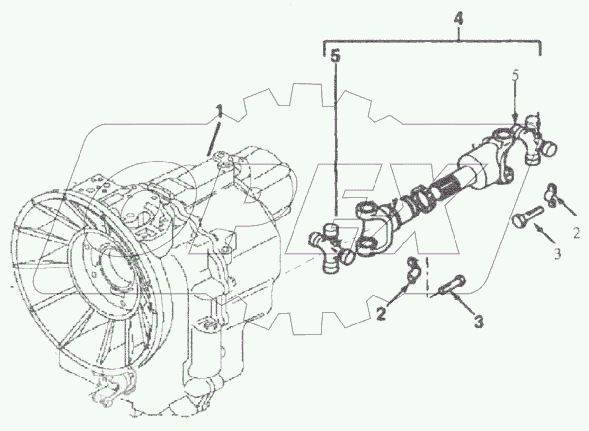  Установка заднего привода