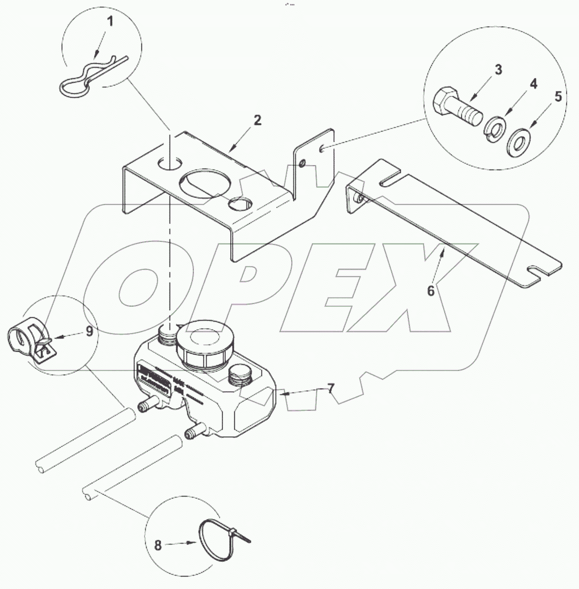  Рабочий тормоз, схема тормоза