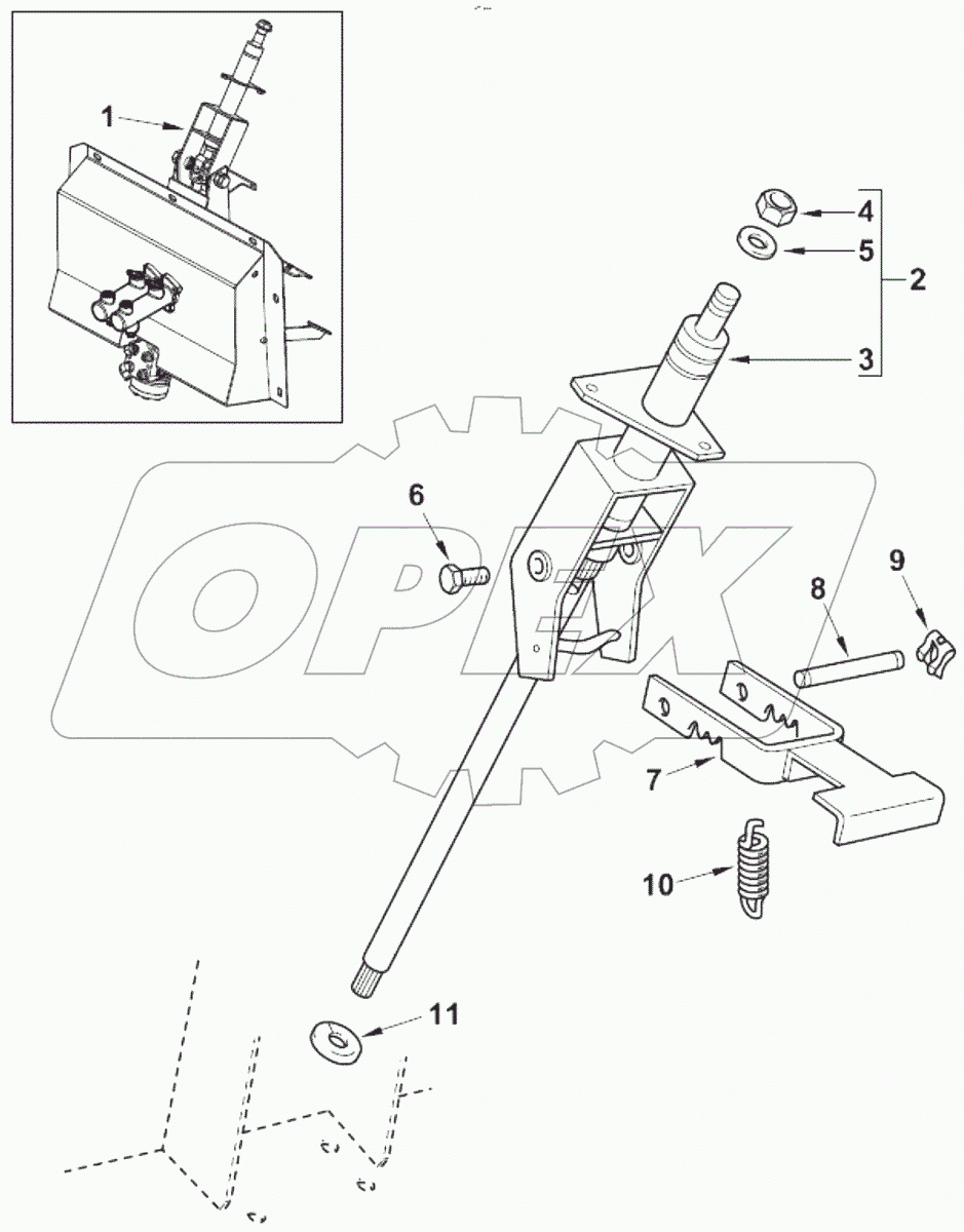  Ведущие колёса и колонка