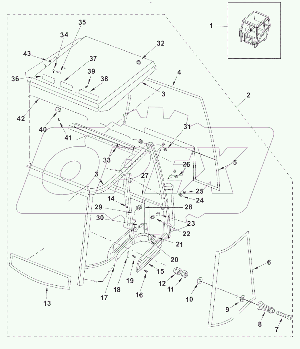  Корпус / Стёкла