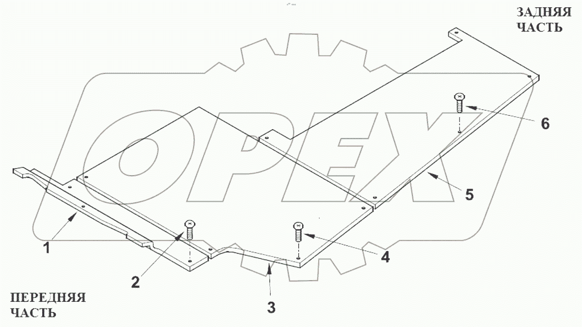  Пластина пола