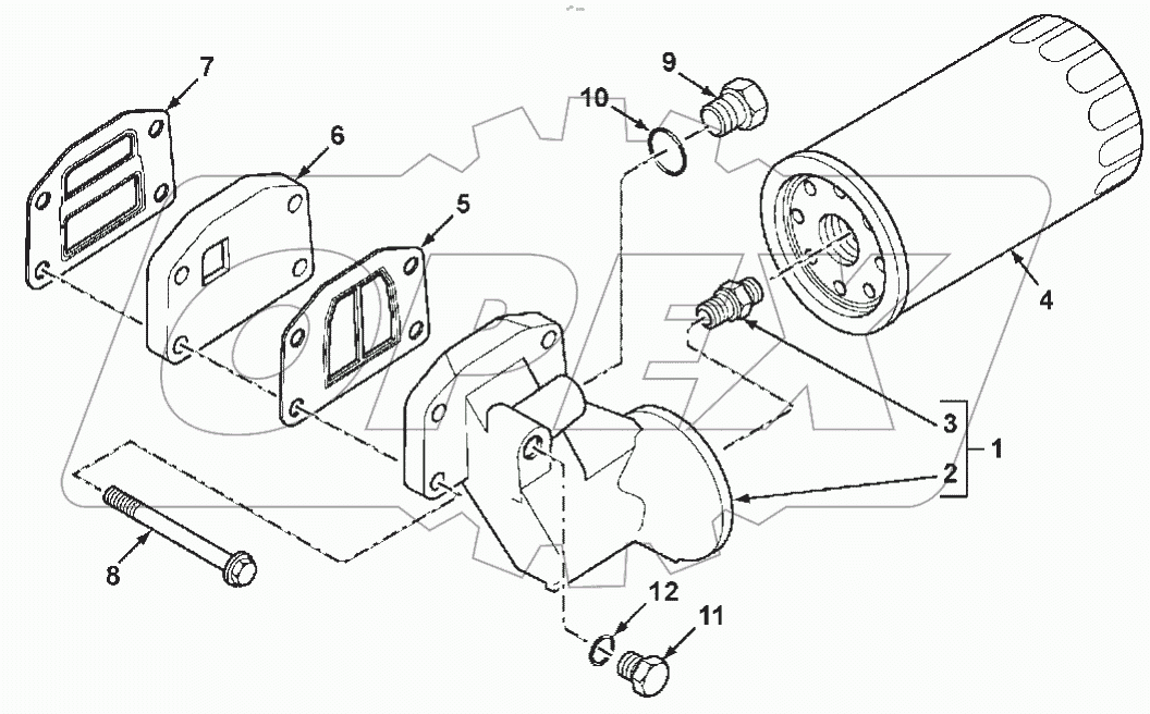  Фильтр масленный