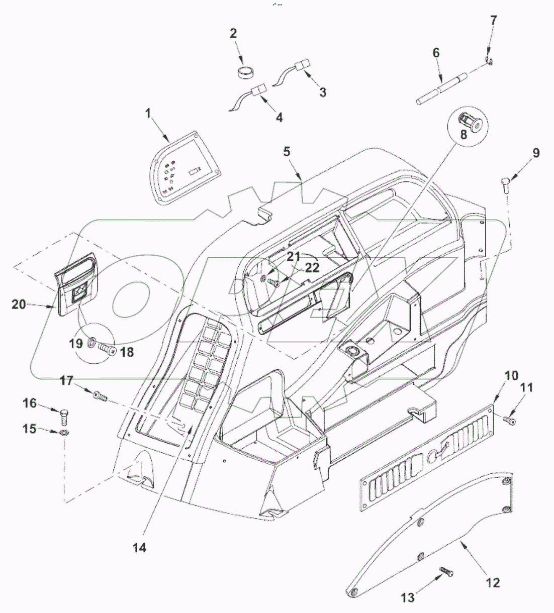  Пульт боковой