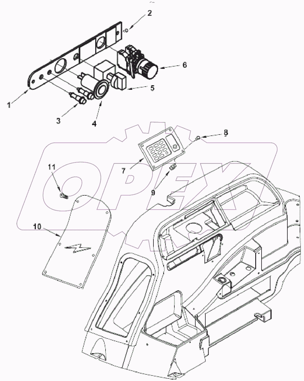  Пульт боковой