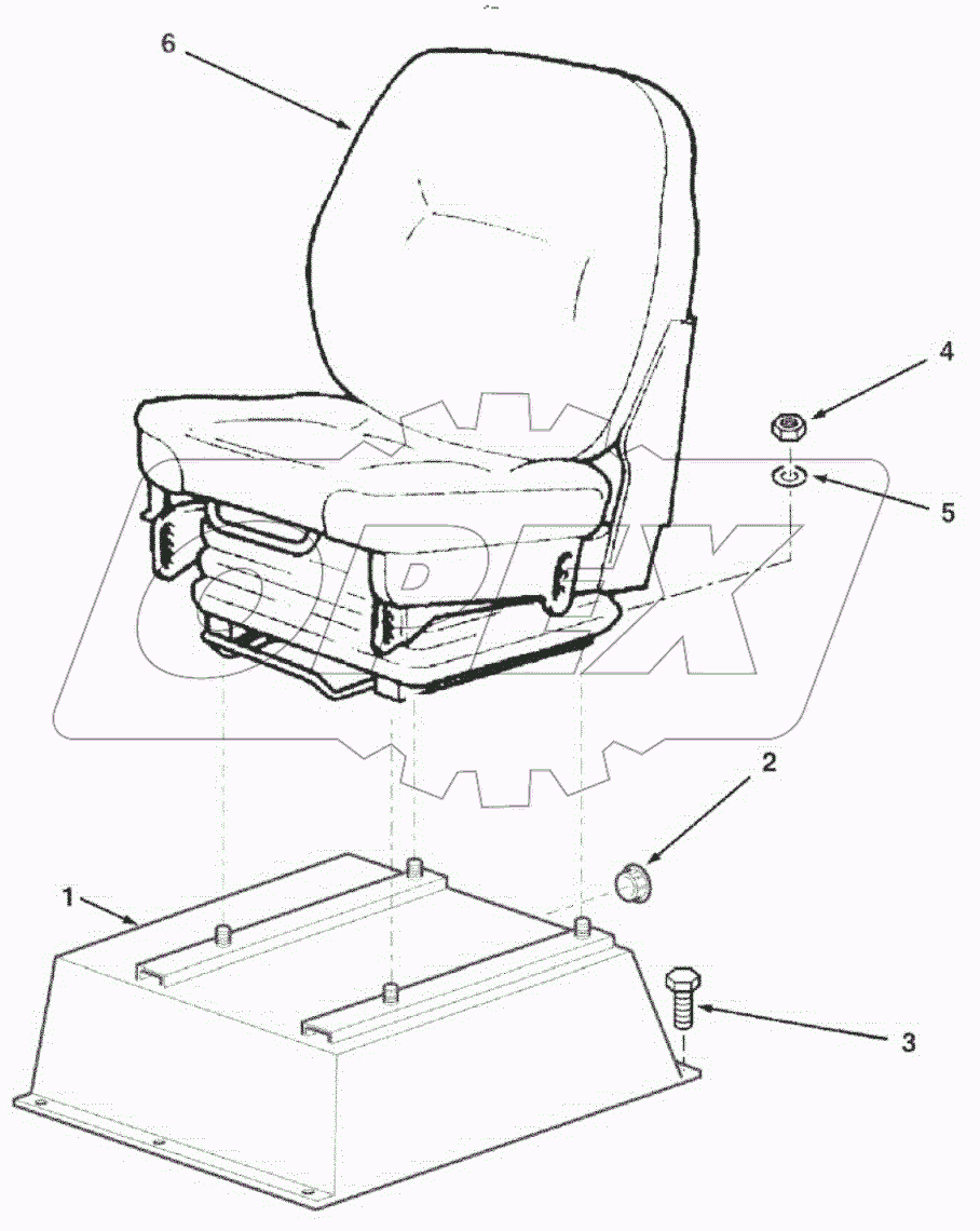  Установка сиденья / кабина