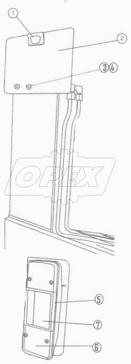  Заднее освещение