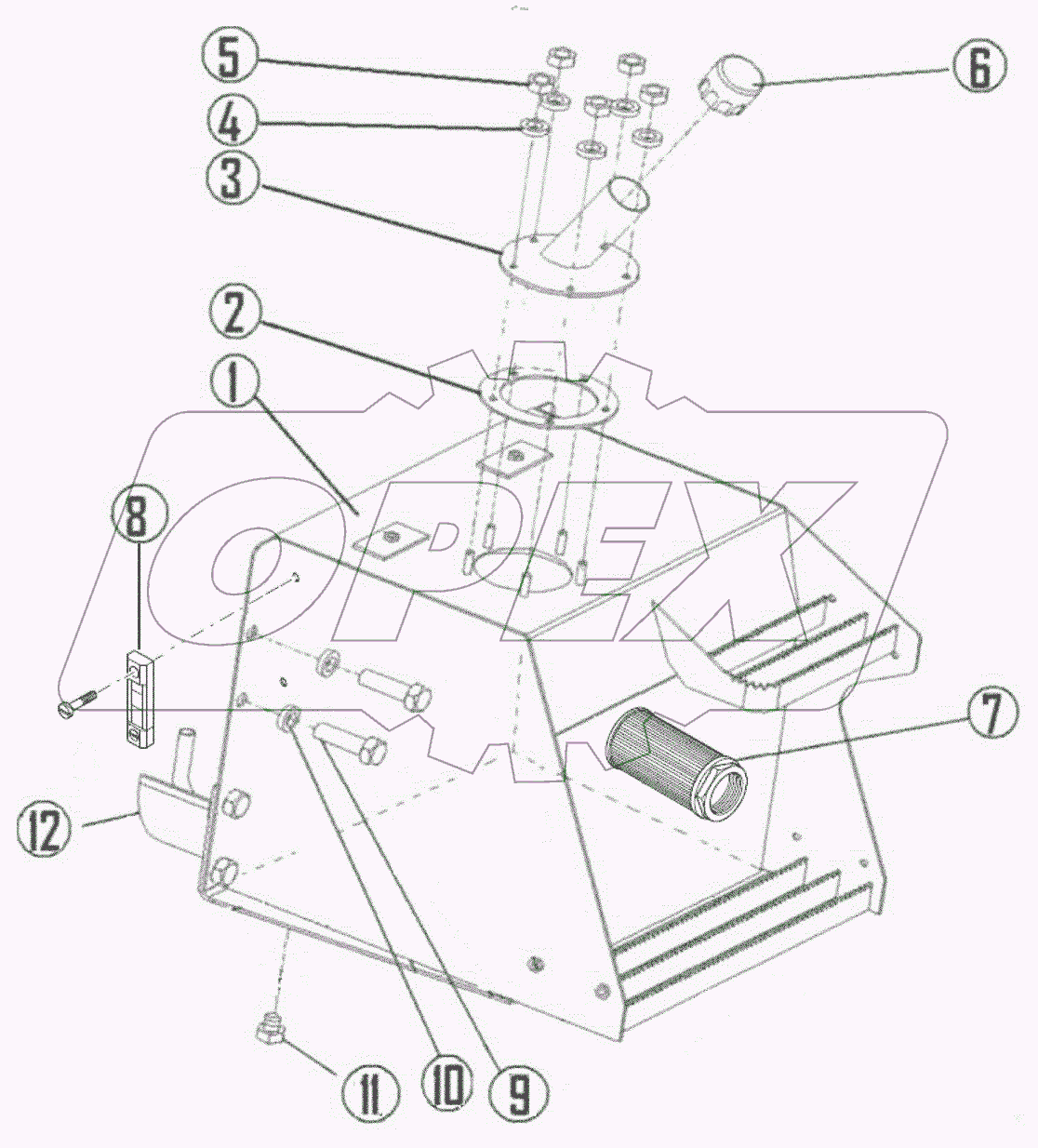  Гидравлический бак
