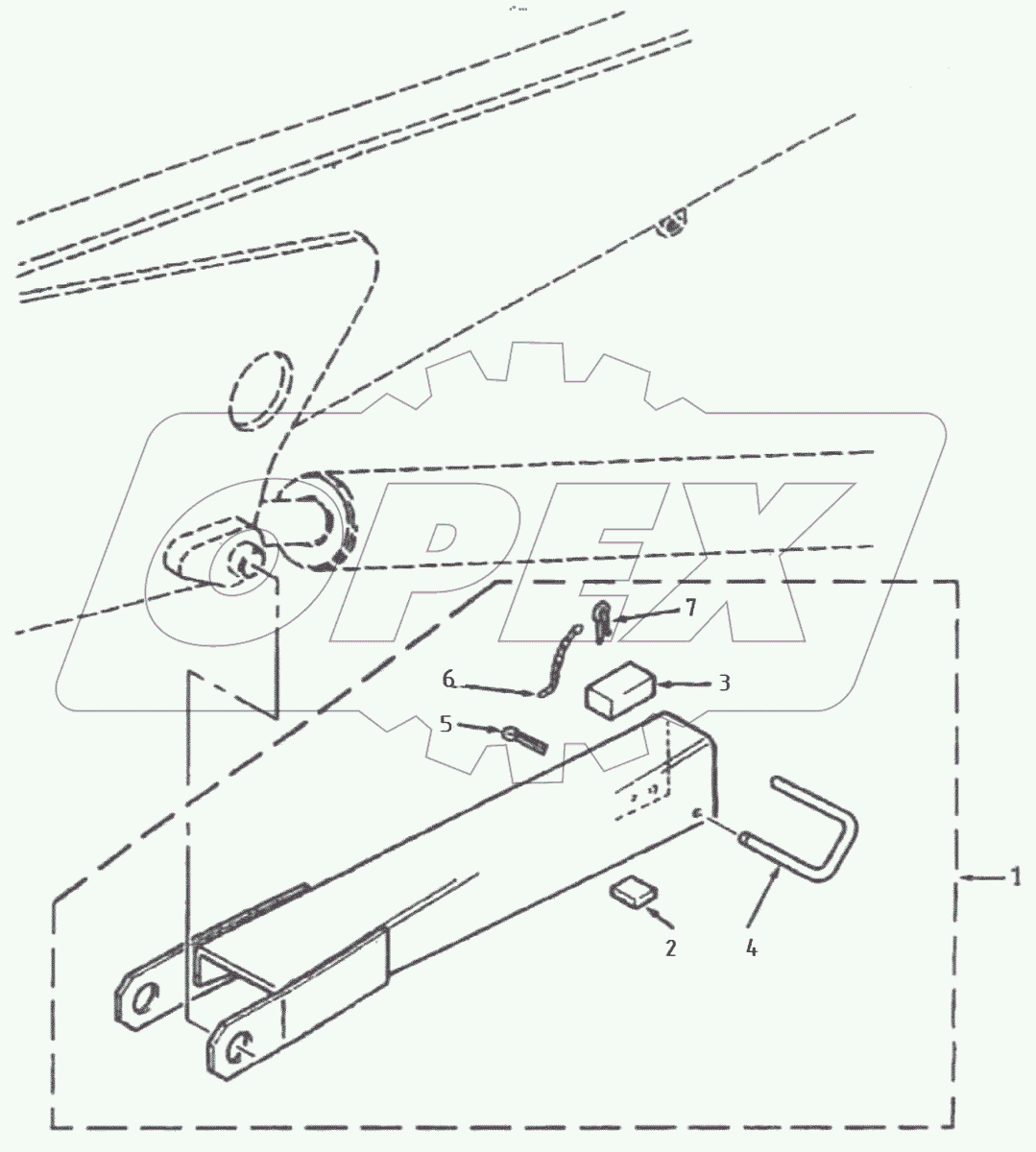  Распорка безопасности