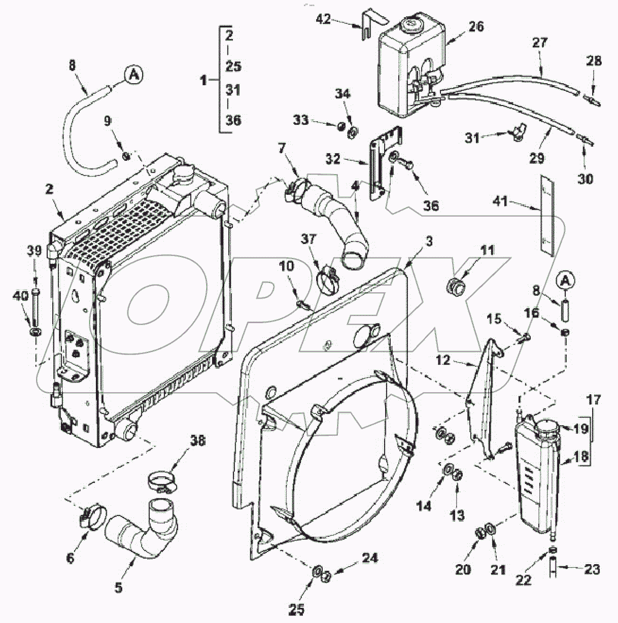  Радиатор / маслянный радиатор