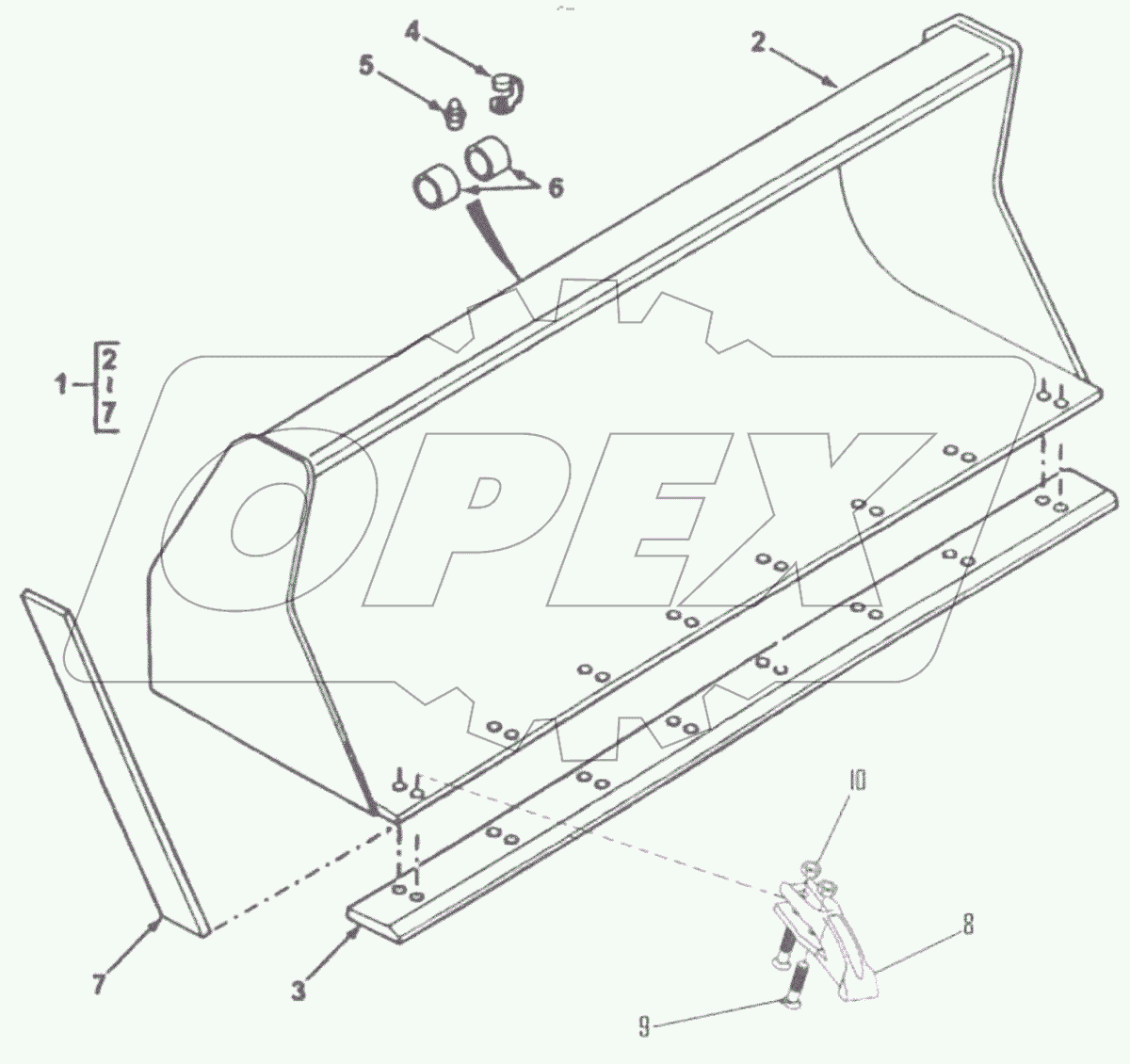  Погрузочный ковш/стандарт