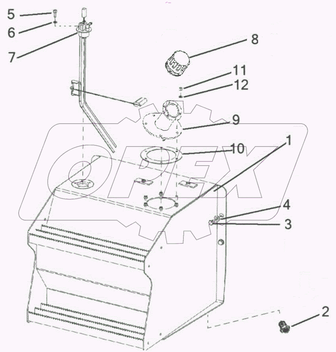  Топливный бак