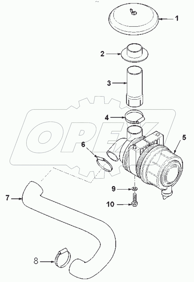  Система впускная