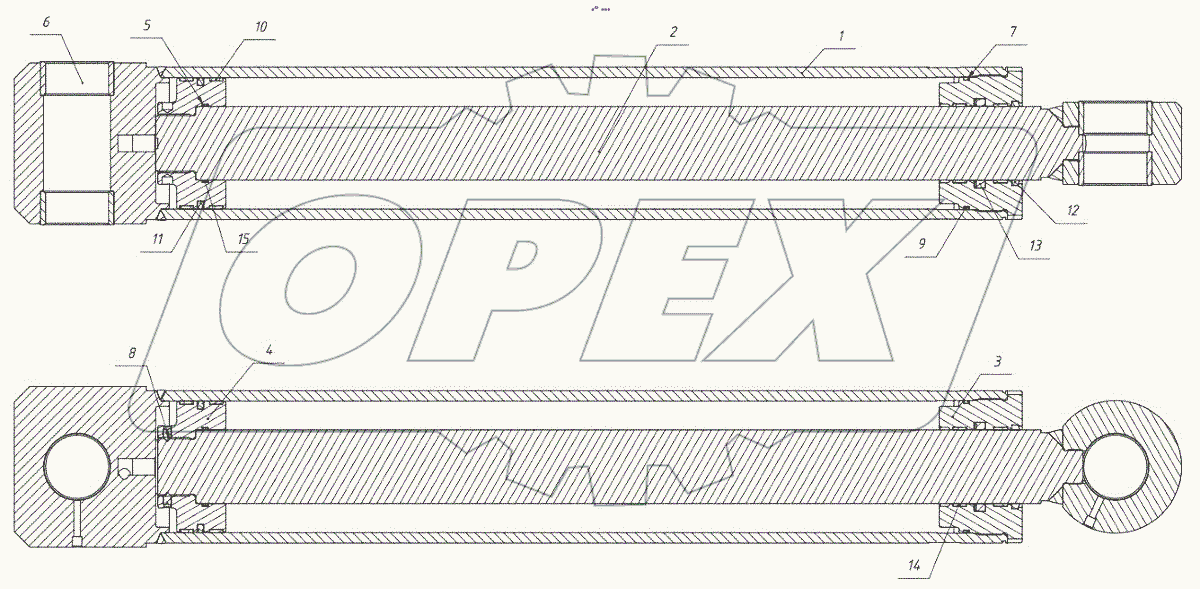  Гидроцилиндр рукояти