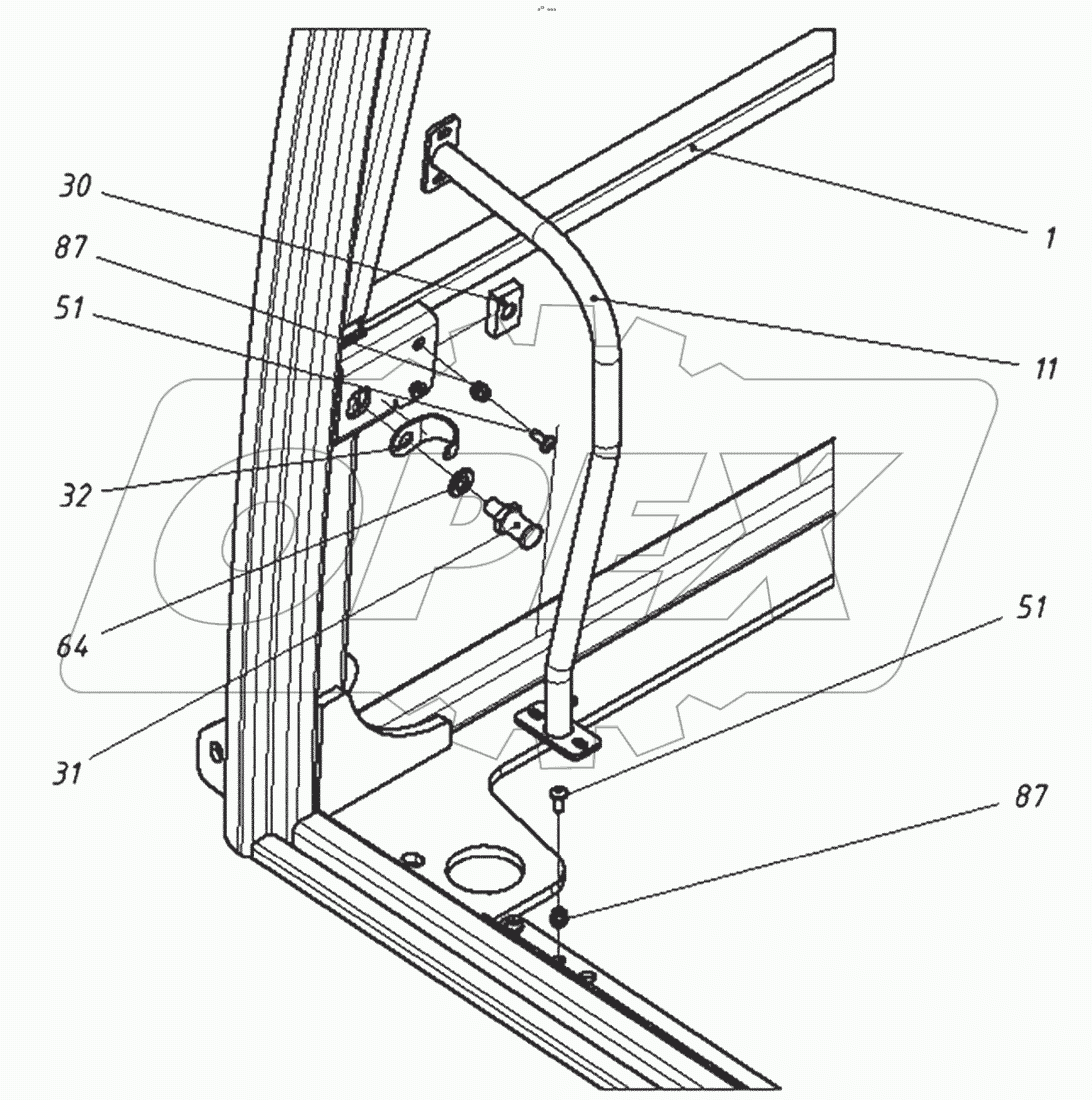  Кабина в сборе