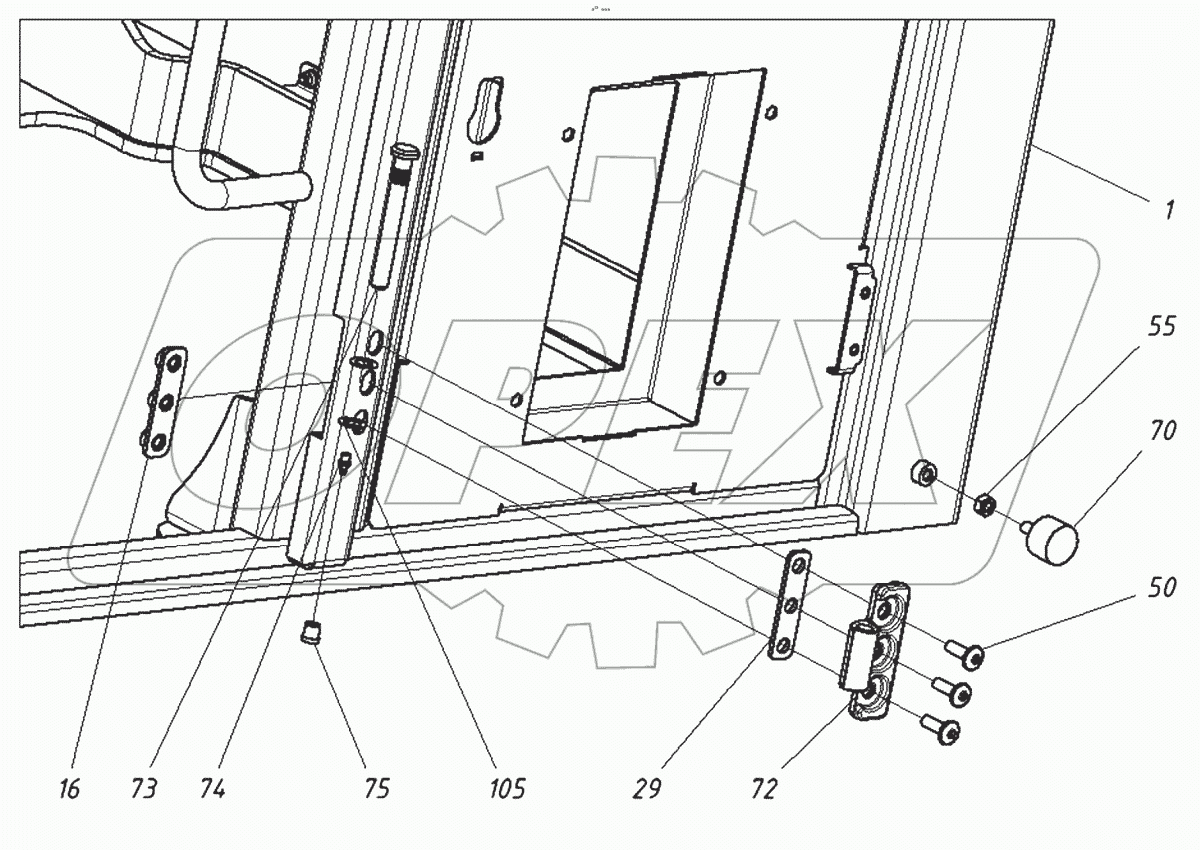  Кабина в сборе