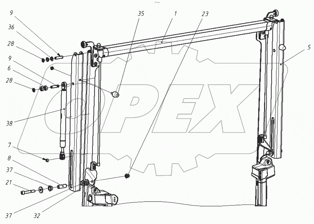 Установка передней рамки