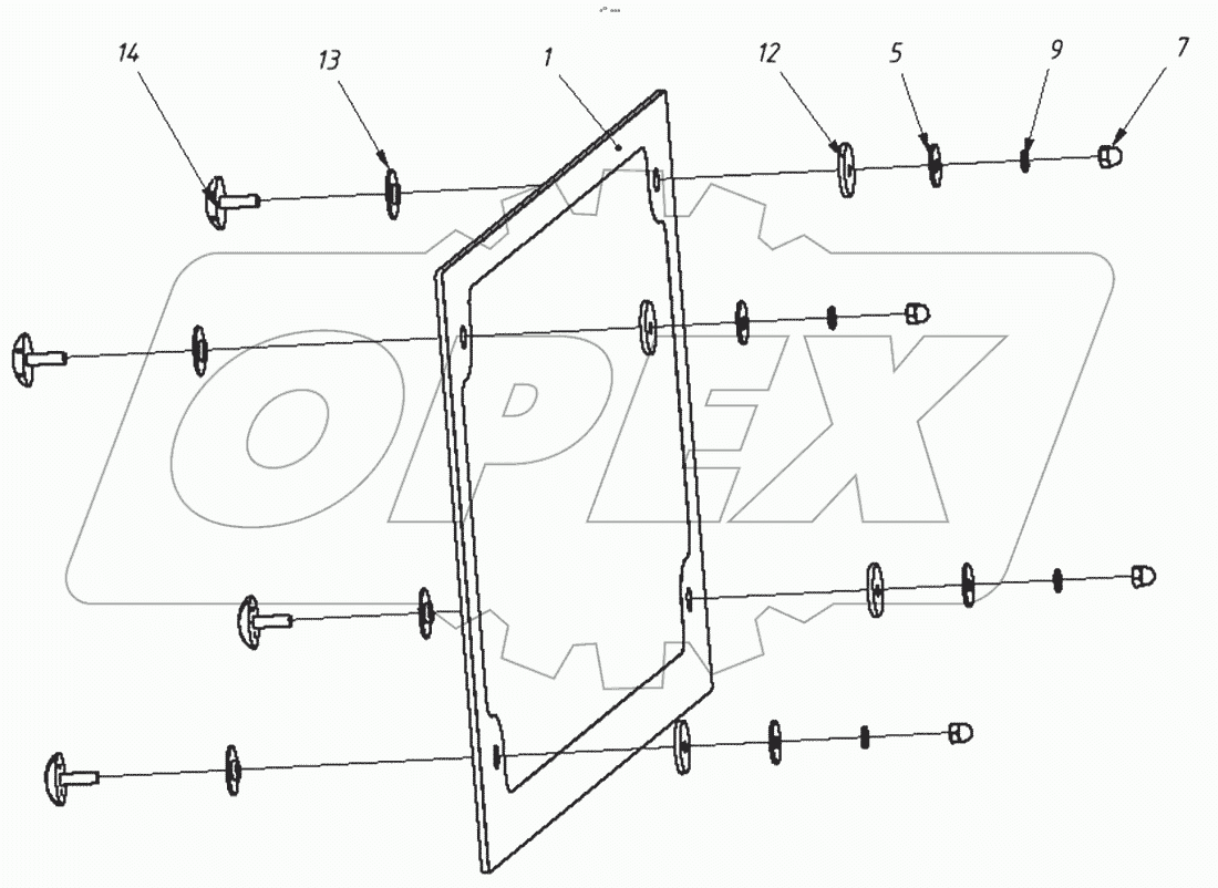 Установка нижнего стекла