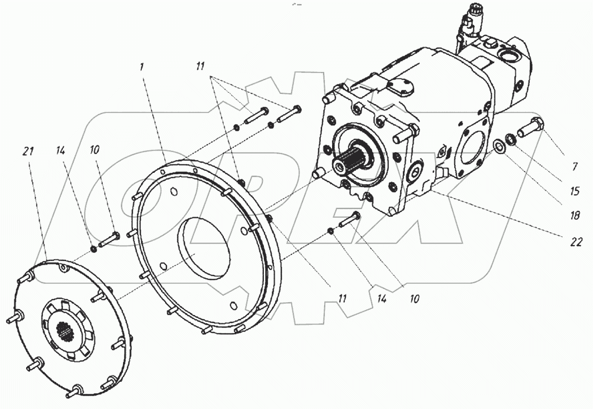  Установка агрегата насосного