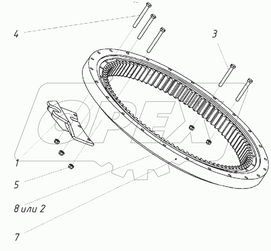  Установка ОПУ
