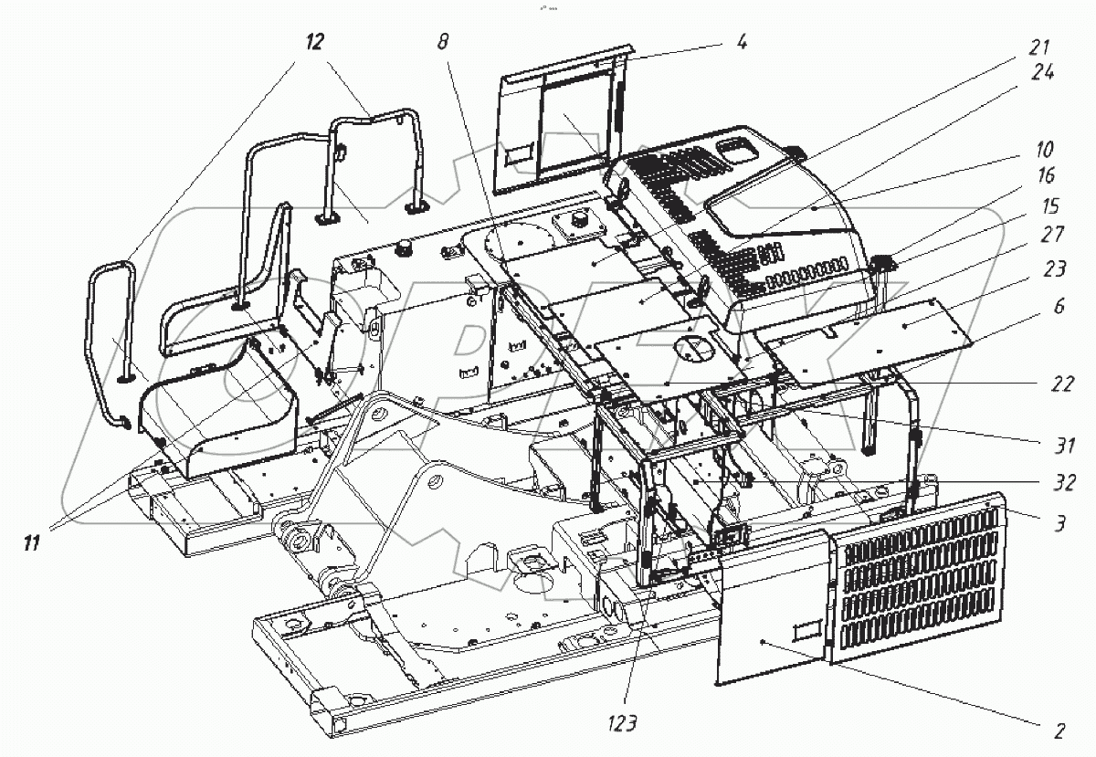  Установка капота