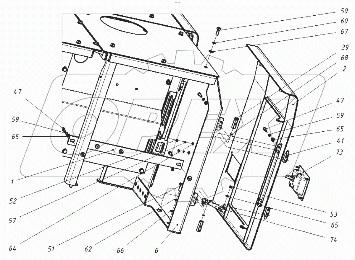  Установка капота