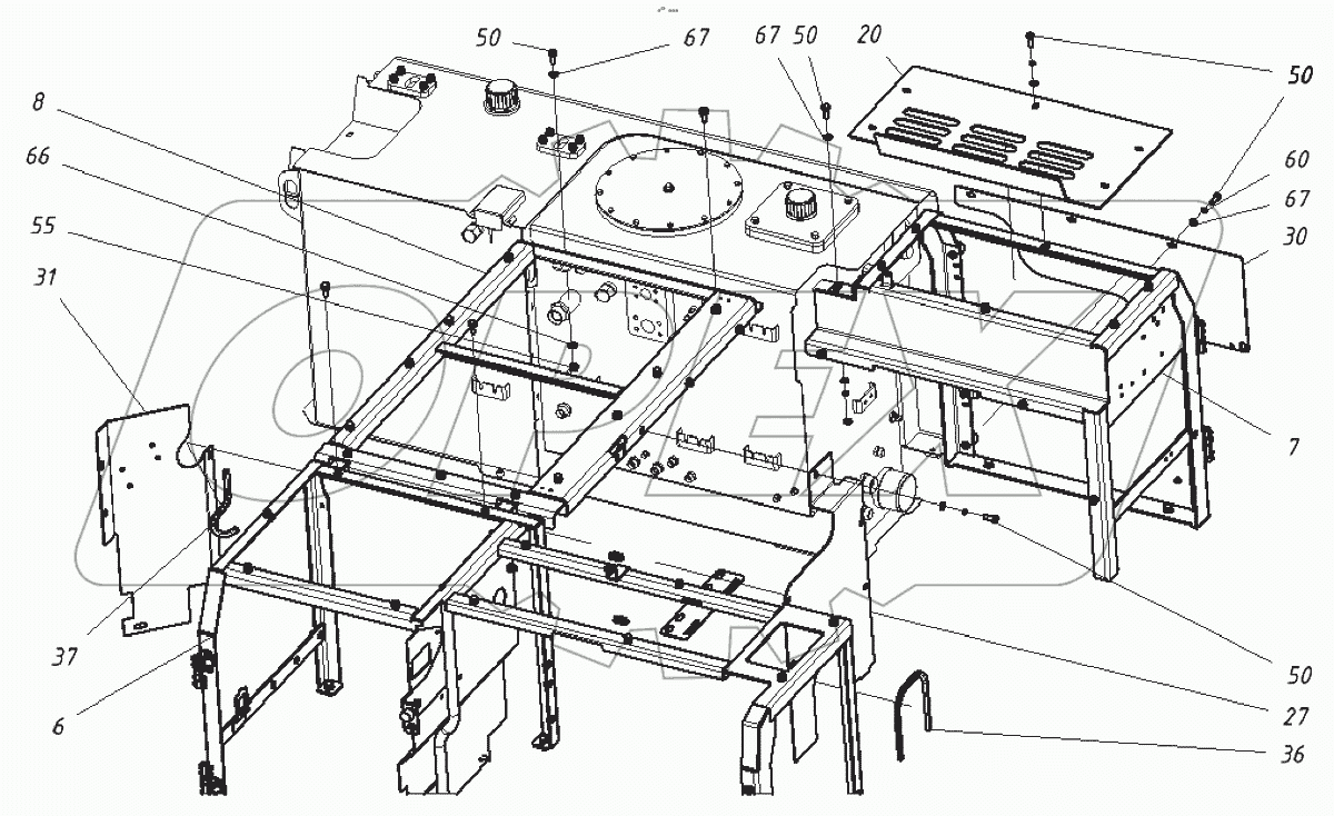  Установка капота