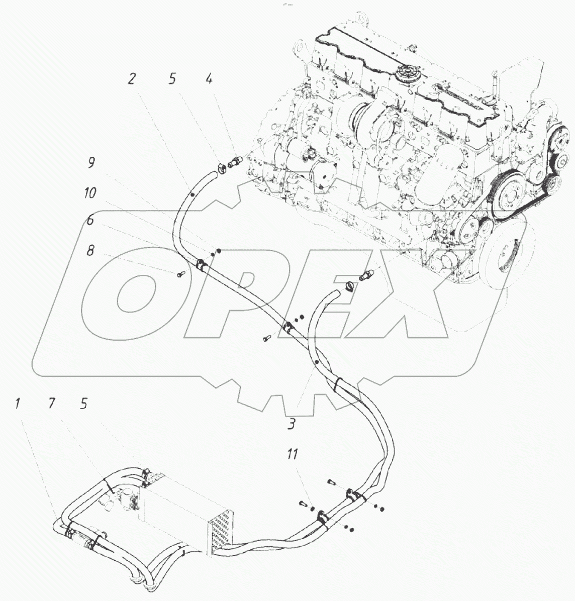  Подключение отопителя
