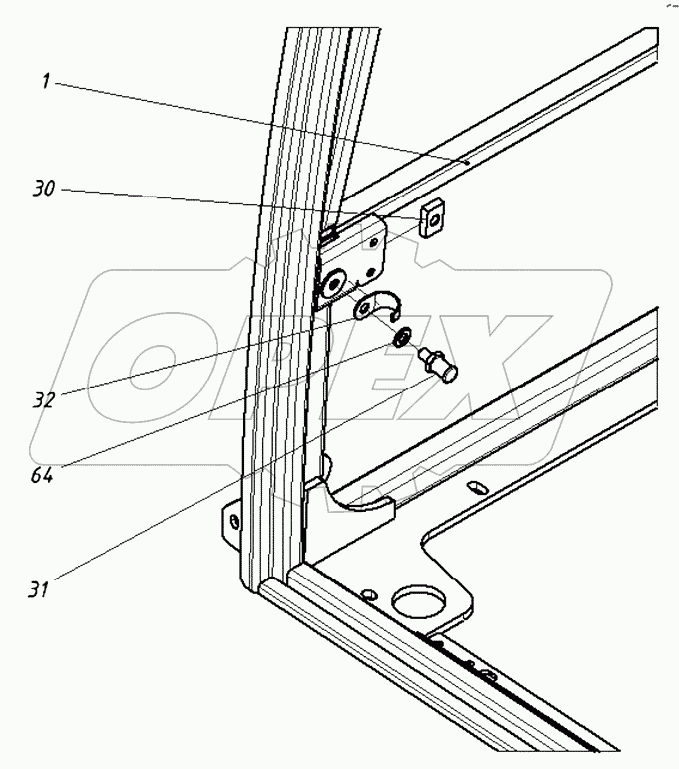 272020100000 00 Кабина в сборе