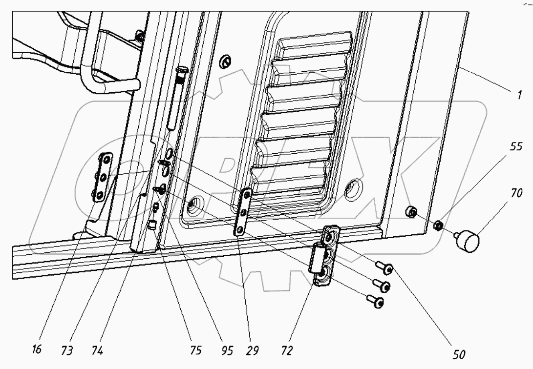 272020100000 00 Кабина в сборе