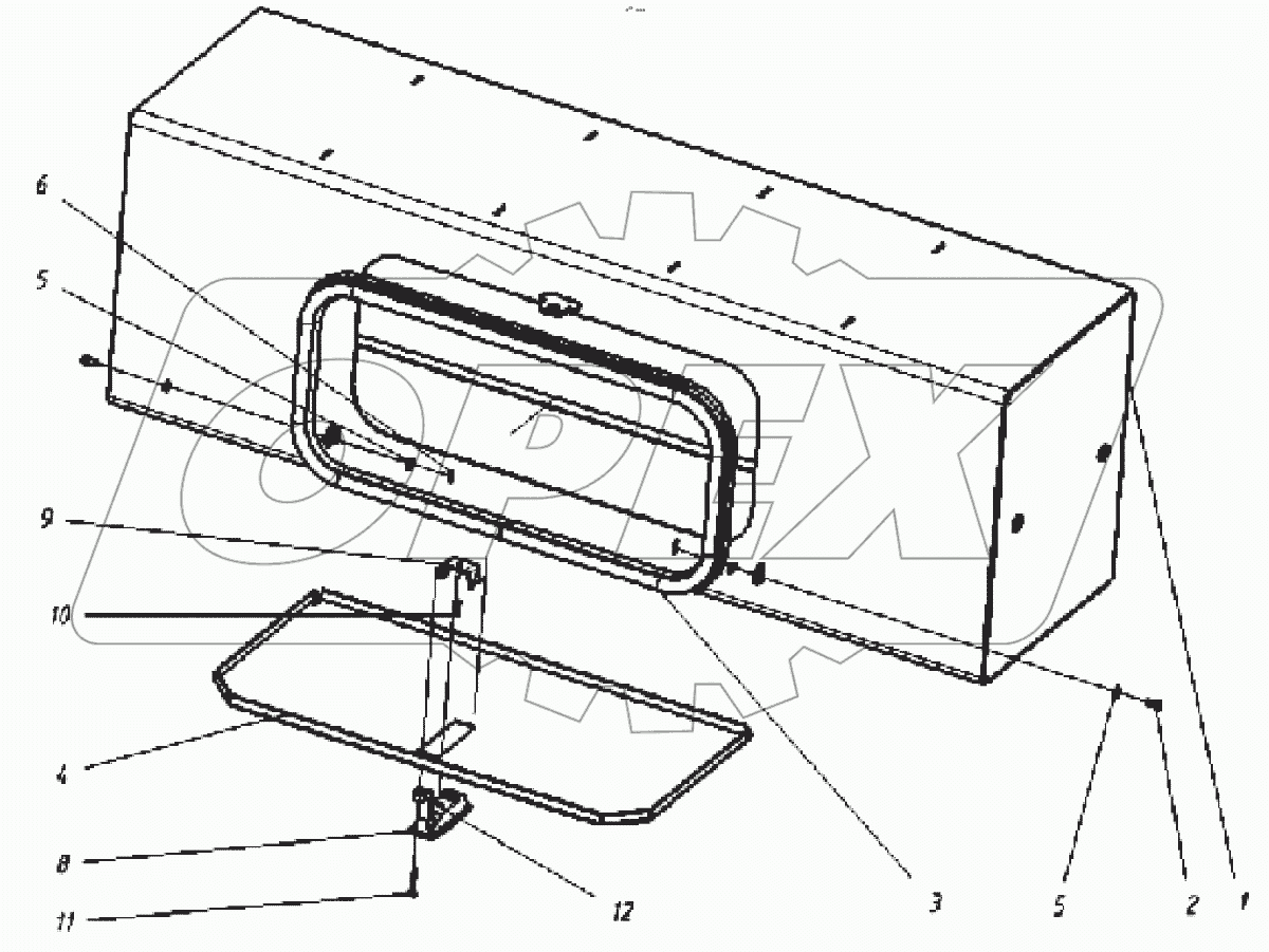  Ящик инструментальный