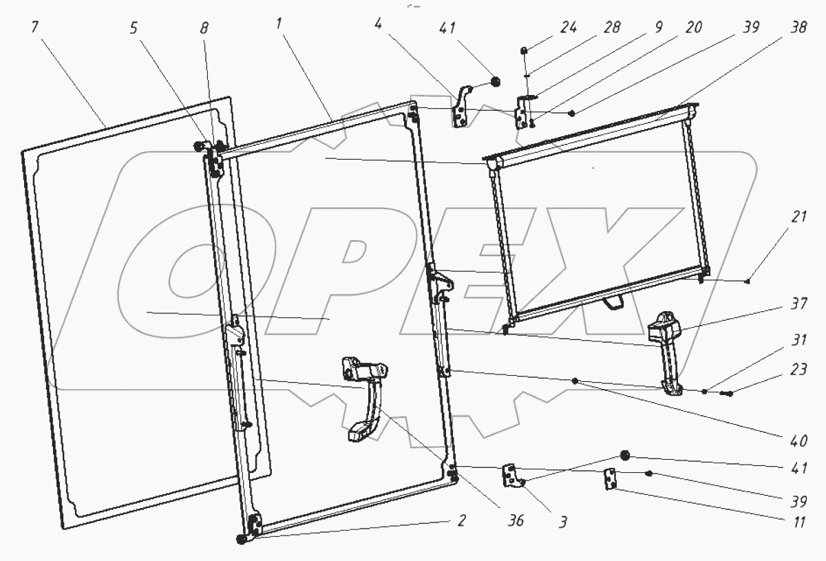  Рамка передняя