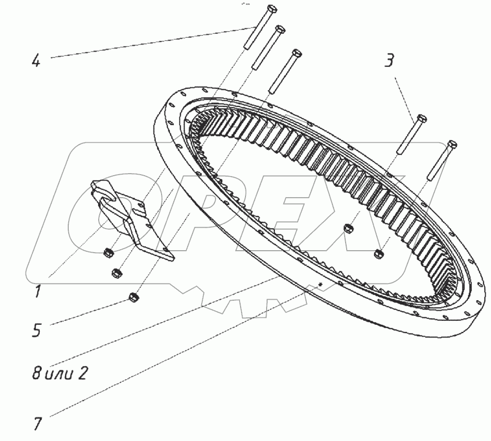  Установка ОПУ
