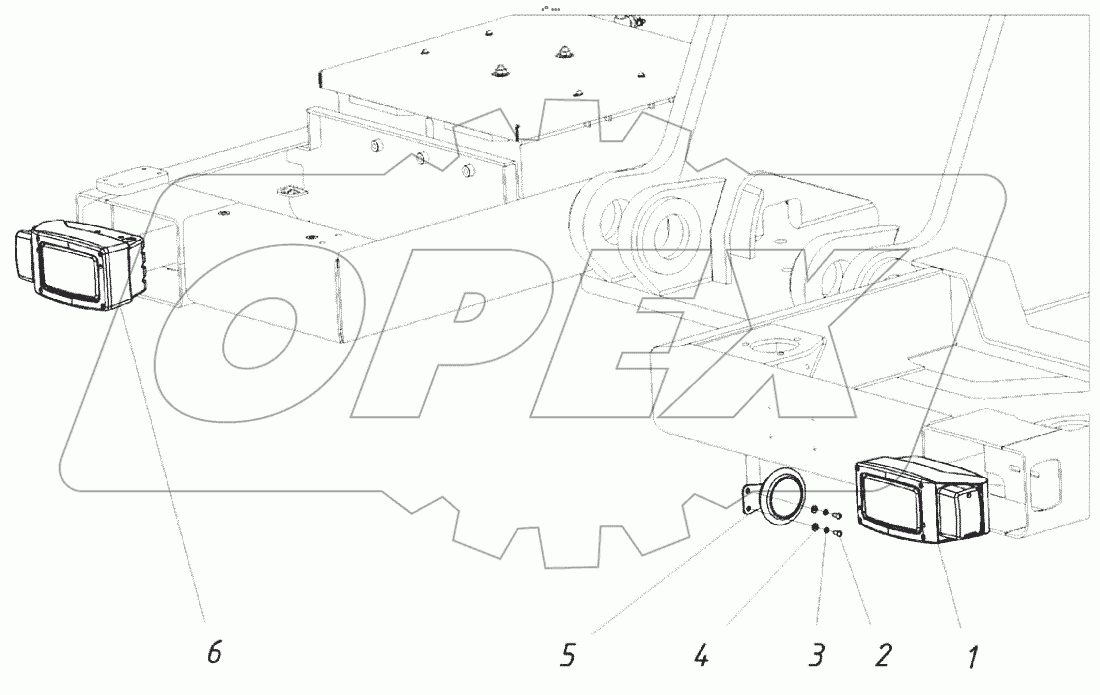  Фары передние