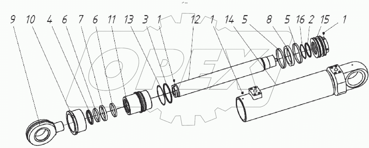  Гидроцилиндр