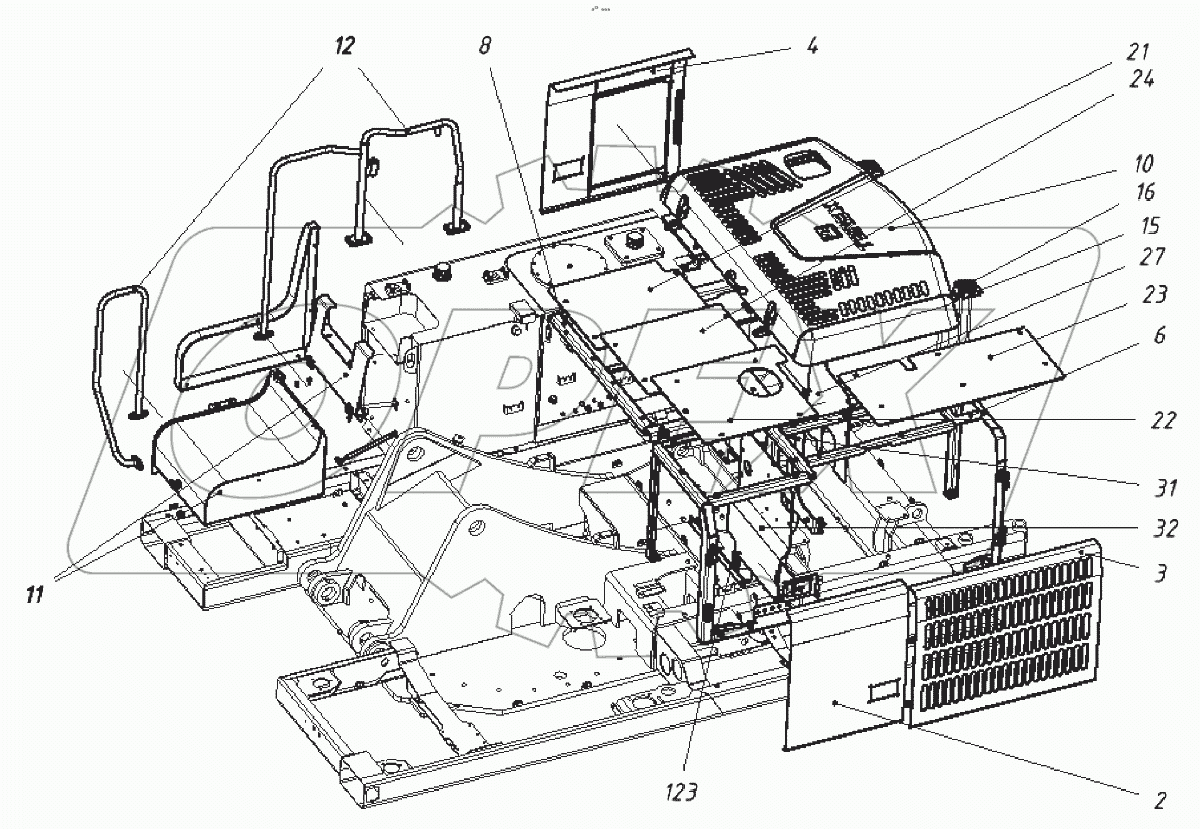  Установка капота
