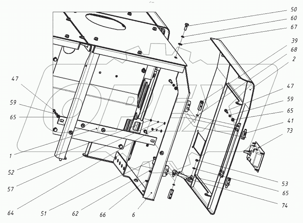  Установка капота