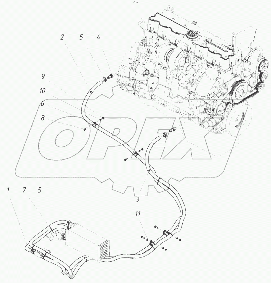  Подключение отопителя