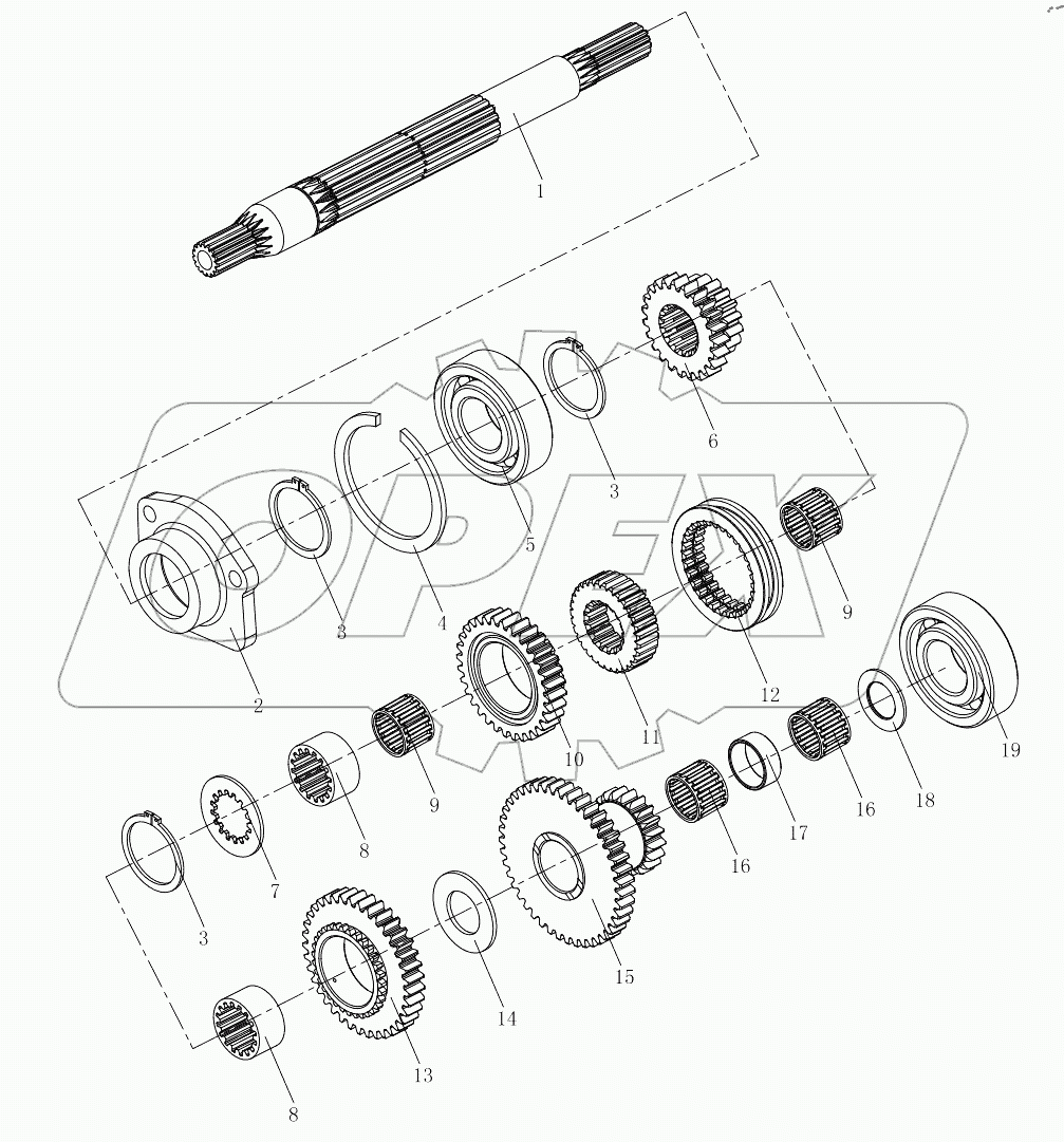  Transmission Box Assy