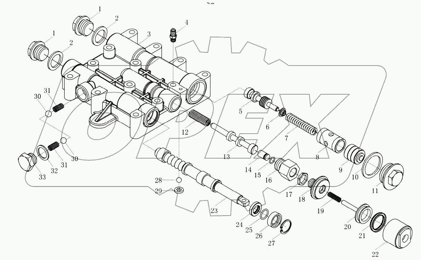  Gearbox (VII) Speed Change Valve