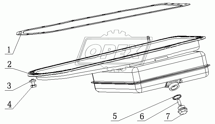 E05FA-1009000 Масляный поддон в сборе