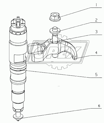 E2100-1112000 Инжектор в сборе