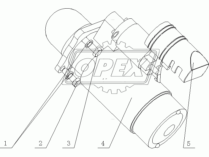 B30-3708000 Стартер в сборе