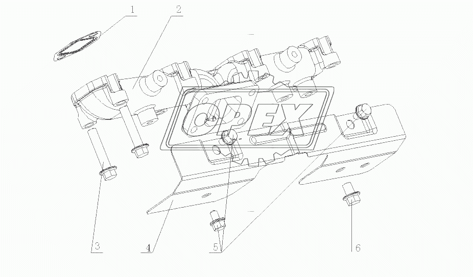 F3101-1008200 Выпускной коллектор