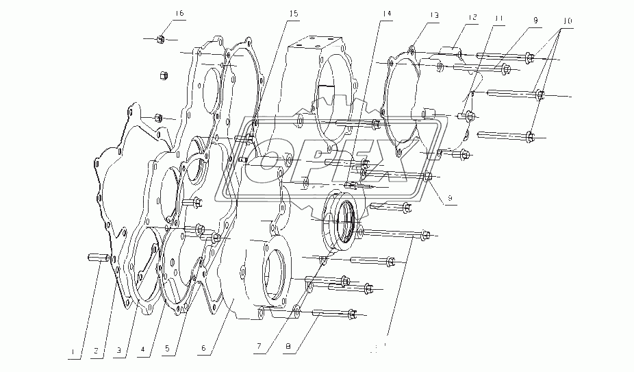 F31D1-1002200/08 Корпуса передач