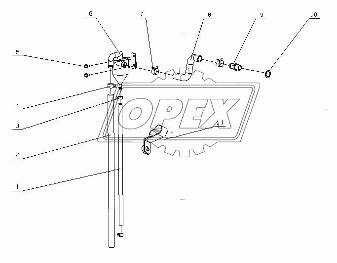 F3400-1014000/09 Сапун в сборе