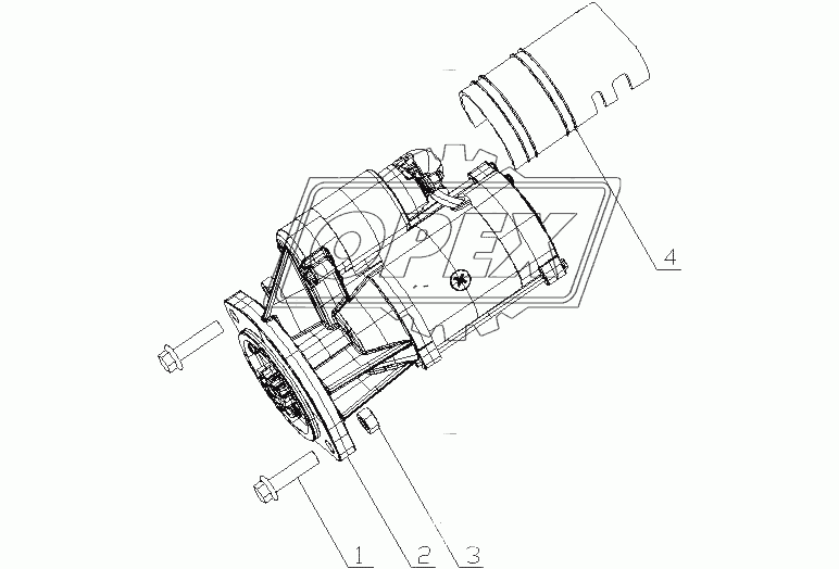 F3402-3708000/05 Стартер в сборе