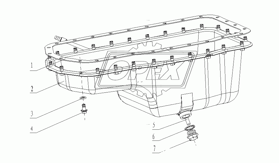 G0404-1009000 Масляный поддон в сборе