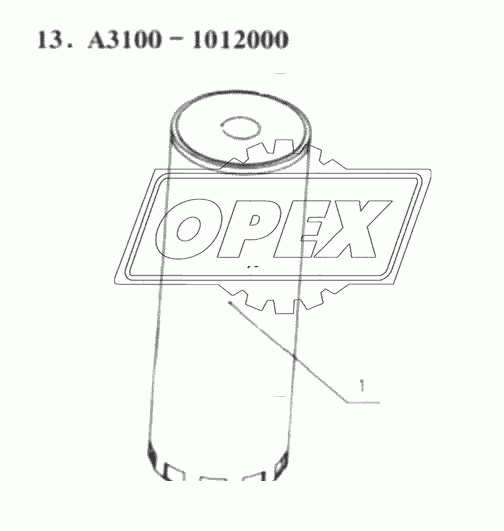 A3100-1012000 Масляный фильтр